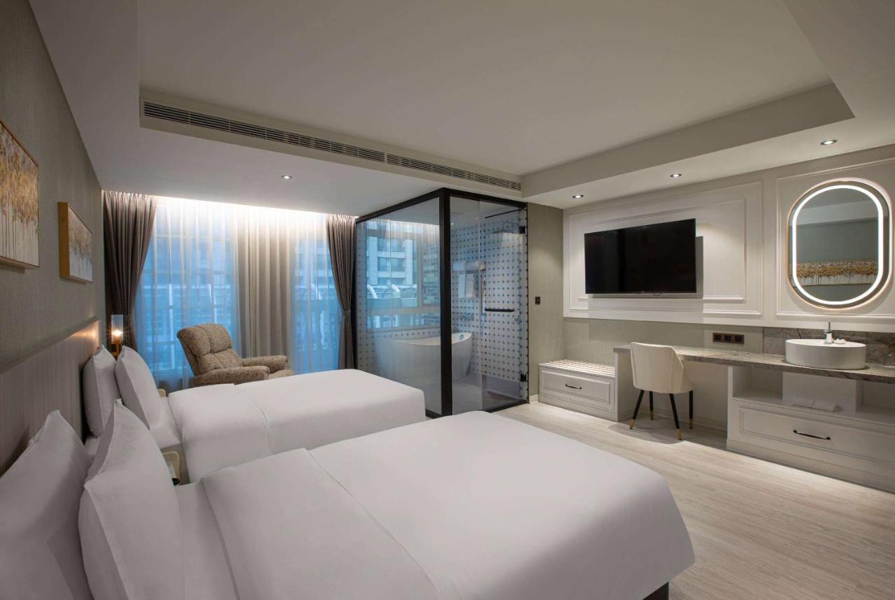 Tryp By Wyndham New Taipei Linkou 新北林口爵怡溫德姆酒店機場捷運mrta9林口站 Ngoại thất bức ảnh