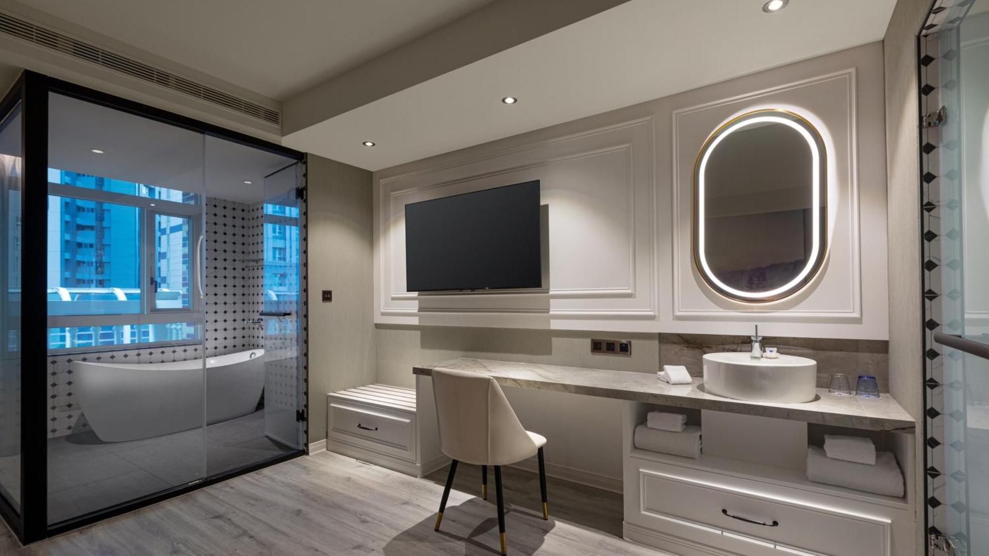 Tryp By Wyndham New Taipei Linkou 新北林口爵怡溫德姆酒店機場捷運mrta9林口站 Ngoại thất bức ảnh